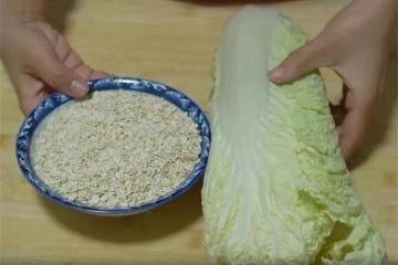 天冷多吃大白菜，加點燕麥，不炒不燉不腌，孩子吃的比肉還香