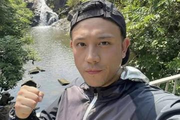 香港男星張致恆被曝在街頭做清潔工，多次陷經濟困難，婚後連生四子