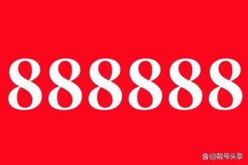 原號主想買回888888尾號電話!最終以424000元的價格成交