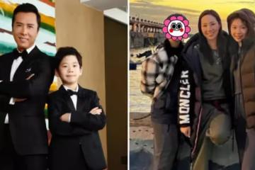 甄子丹小兒子罕見露面!單眼皮大鼻子,僅13歲已和模特老媽一樣高,網稱贊:帥爆了
