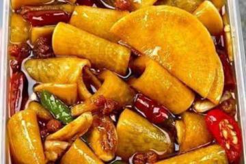 一道下飯菜,爽脆可口醬腌蘿蔔,簡單還下飯!
