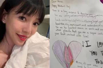 消失3個月!李靚蕾母親節首度發聲 孩子也對她說……