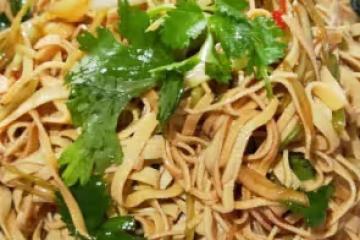 油淋干豆腐