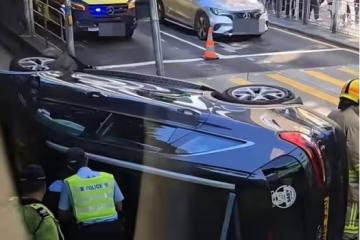 離譜！江若琳車禍現場變網紅打卡地，網友命名「江若琳技術灣」