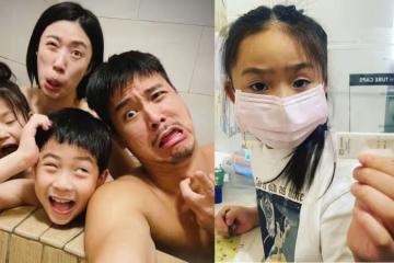 陳邦鋆、龐蕾馨6歲愛女確診冠病