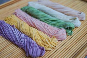 純天然五彩蔬菜麵條