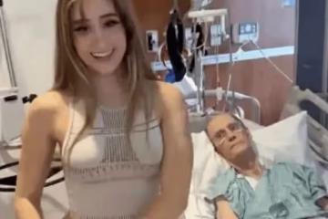 85歲富豪住院,22歲網紅女友病床前興奮熱舞:遺囑寫了自己名字