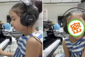 梁詠琪女兒近照曝光~超立體混血五官「牙齒不齊也不影響顏值」 「彈奏媽媽舊日情歌」全網贊翻❤