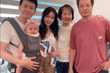 TVB知名男星兒媳穿迷你裙重遊母校！帶老公老爺感受特別時刻！