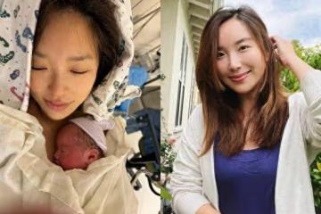 作家御姊愛42歲剖腹產下兒子!血壓不穩狂抖 見兒出生潰堤大哭