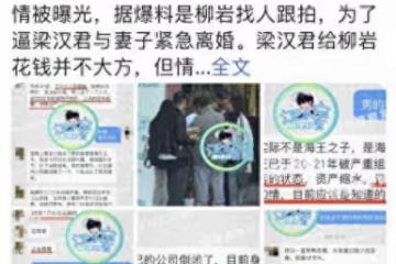 曝45歲柳岩疑「知三當三」,逼男友離婚後懷孕上位,更多內情曝光