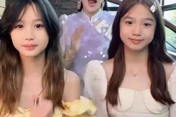 鍾麗緹16歲二女兒戀愛，曬多張男友照片，牽手躺床上摟懷裡各種曬