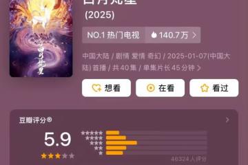 才5.9分,白鹿的劇真有那麼差?