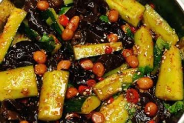 涼拌黃瓜🥒木耳超級無敵開胃