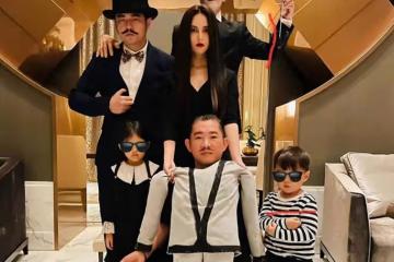 昆凌曬全家福慶祝與周杰倫結婚十年：為未來更多的冒險乾杯
