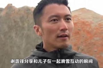 張柏芝小兒子謝振南正面照曝光，顏值比大哥還帥！結合了父母基因