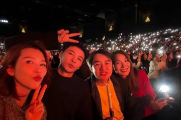 謝娜患急性腸胃炎還去看張傑演唱會 蔡少芬：心疼她，真愛啊！