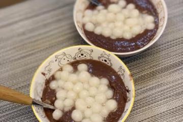 豆沙小圓子