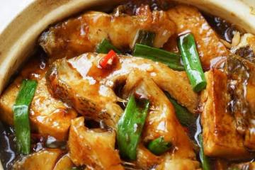 鱸魚豆腐煲