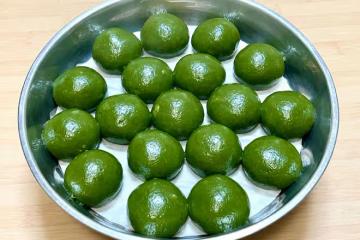 艾葉青團