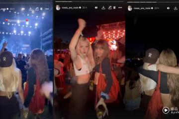 BLACKPINK 3美Coachella音樂節驚喜合體!Lisa 手機桌布竟是LV三公子!