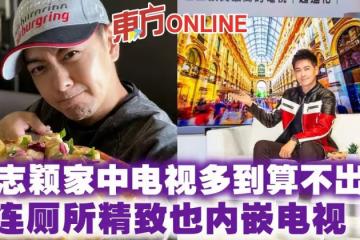 林志穎家中電視多到算不出來 連廁所精緻也內嵌電視!