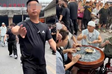 劉耕宏被曝拍攝強制清場！民眾排隊、吃面全被趕走    他直接報警