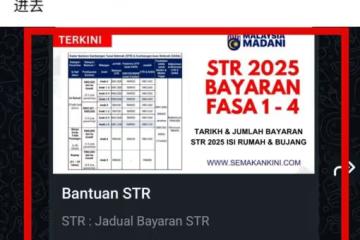 WhatsApp 瘋傳 Bantuan STR詐騙連結!林德榮勸:小心千萬不要按!