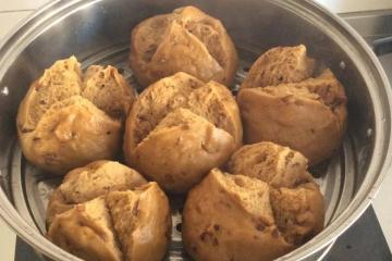 紅糖大棗開花饅頭