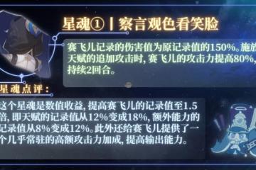 崩壞：星穹鐵道賽飛兒星魂抽什麼-賽飛兒星魂抽取建議一覽