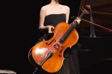 歐陽娜娜轉大人!撇「氣質大提琴美少女」只穿超小bra罕見性感解放
