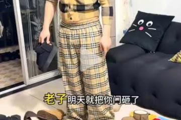 女子有幾十雙款式不同的鞋子，看著各類奇怪鞋子，老公一個勁吐槽