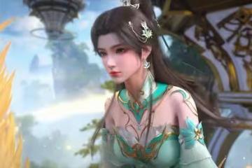 斗破蒼穹:蕭薰兒霸氣護蕭炎,大長腿好性感,可惜有一遺憾