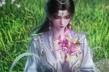 仙逆劇場版：李慕婉為愛人煉丹，與王林大秀恩愛，白衣長裙好美