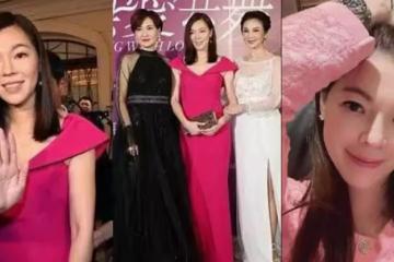 富士康老闆娘曾馨瑩走紅毯，46歲穿長裙身段凹凸緊致，五官氣質不輸明星，網：真凍齡