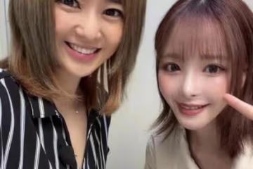 41歲蒼井空久違復工,同桃乃木香奈錄製節目併合影,顏值毫不遜色