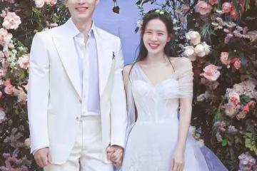 孫藝珍玄彬婚紗照曝光,再現夫妻恩愛場面,笑容甜蜜幸福滿溢