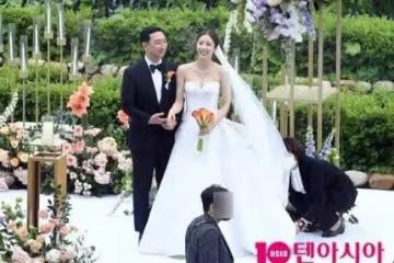 孫淡妃、李圭赫,婚禮現場照曝光
