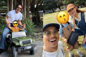 林志玲3歲兒罕見現身！AKIRA感性告白家人