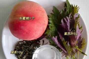 夏日限定紫蘇桃桃！古人解暑秘方被我拿捏了！