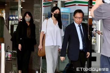 王大陸情侶檔涉找黑幫討債！ 女友闕沐軒現身法院