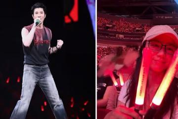 湯唯帶女兒坐第一排聽王力宏開唱！《色，戒》搭檔再續前緣
