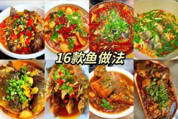 分享16款好吃的魚肉做法,喜歡的點贊收藏