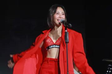 梁文音時隔7年澳門開唱止心癢　放送美胸性感破表