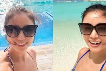 林心如罕見解放泳裝！　「被拍真實身材」許瑋寧都說贊：太辣了