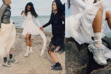 ASICS夢幻聯名這天開搶! 經典跑鞋披小花外衣太浪漫