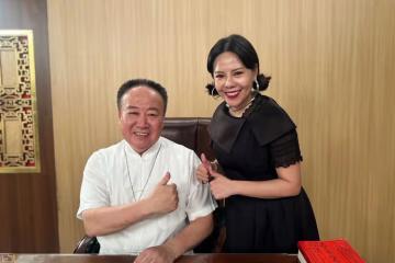 錦雯邀命理主持老搭檔客串八點檔 化身虎媽緊盯台詞
