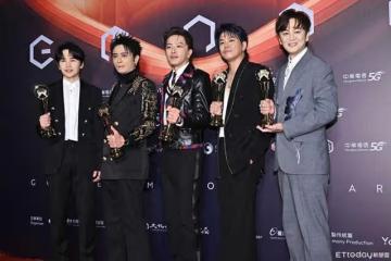 金曲獎／ 坤達得獎喊「老婆」！　放閃柯佳嬿甜爆