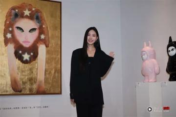 小S女兒畫展爆紅！網友評價兩極疑相似奈良美智：好像小鬼+Labubu