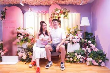 劉雨柔挺肚嗨喊「我們結婚了」 揭心結認了對老公超級壞